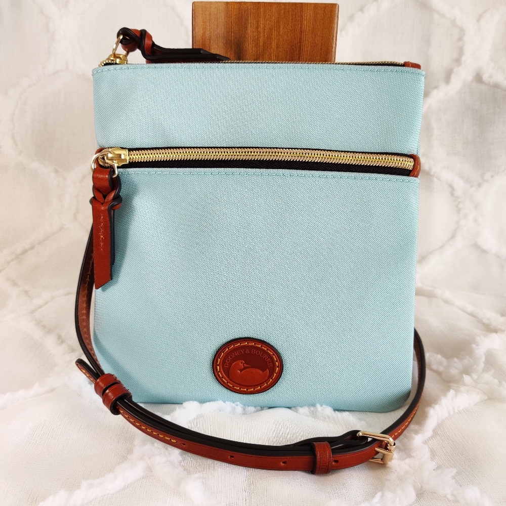 Dooney and Bourke Nylon Double-Zip Crossbody